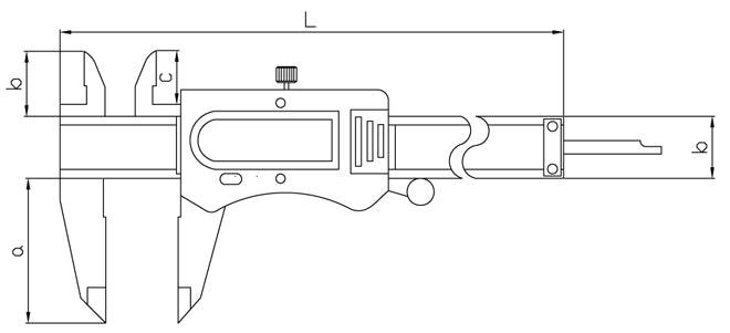 307-12-0 - SCALE LCD DISPLAY