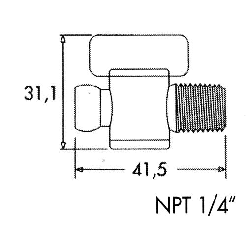 29452.1 - VALVE EXTERNAL THREAD