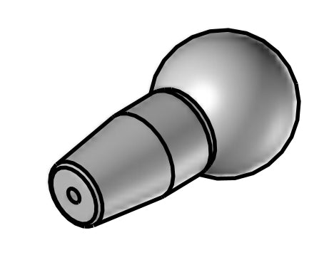 RD-9.5-1 - circular nozzle diameter 1.0 mm