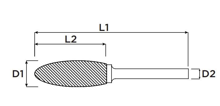 CB8610 - TYPE H - FLAME CUTTER 10mm