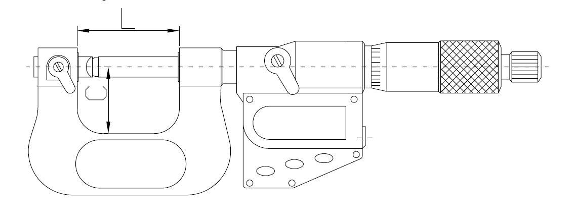 133-02-0 - MIKROMETR NA MĚŘENÍ ZÁVITŮ