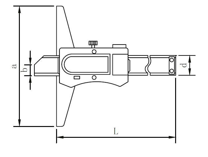 327-08-7 - DEPTH GAUGE WITHOUT NOSE ABSOLUTE